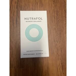 Nutrafol Woman's Balance Hair Growth Nutraceutical 120 capsule bottle